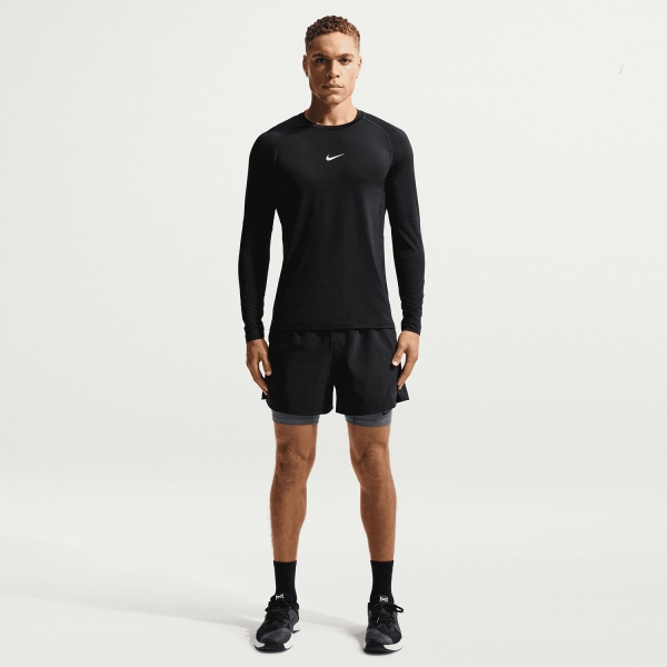 Nike Dri-FIT Pro Calzamaglia Corta - Diffused Blue/Black