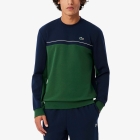 Lacoste Colorblock Sudadera - Bleu Marine/Vert