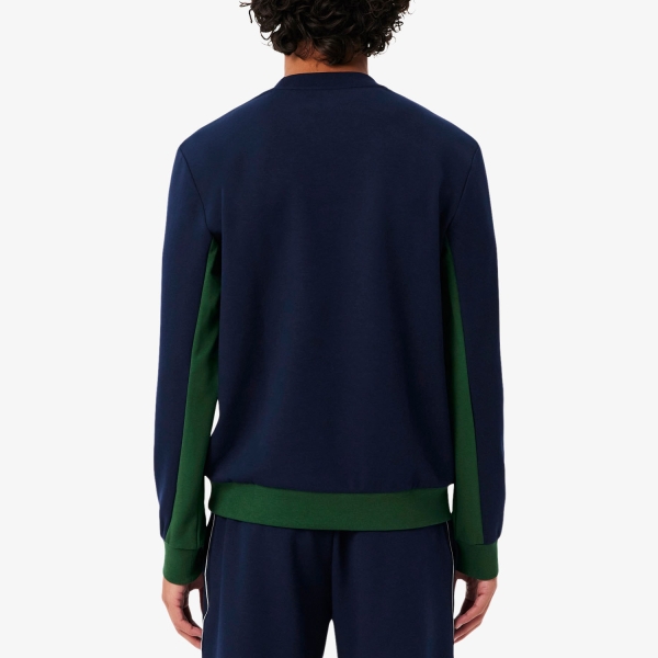 Lacoste Colorblock Sudadera - Bleu Marine/Vert