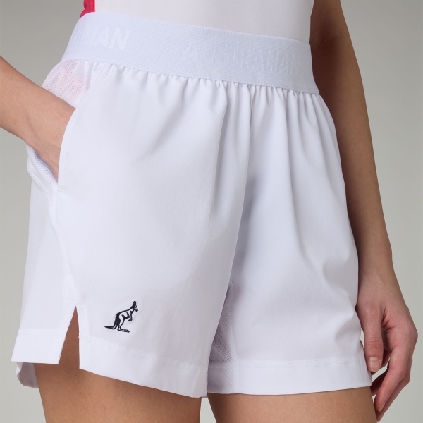 Australian Court Slam 4in Shorts - Bianco