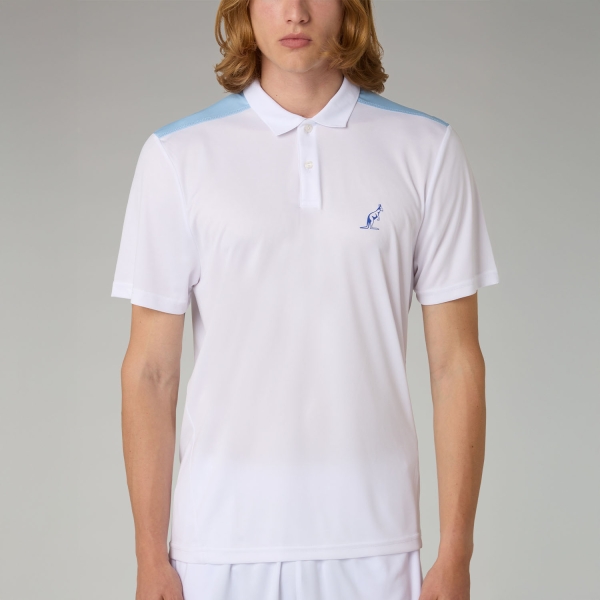 Polo Tenis Hombre Australian Court Ace Polo Bianco TEUPO0039002