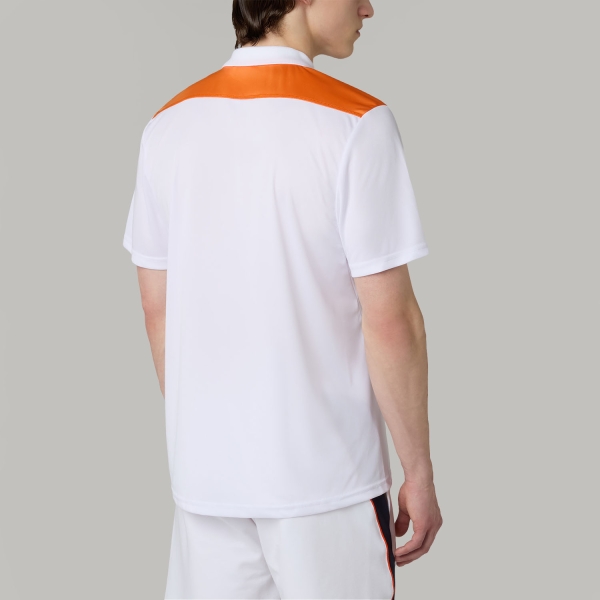 Australian Court Ace Polo - Bianco/Arancione