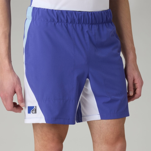 Pantalones Cortos Tenis Hombre Australian 3 Stroke Slam 7in Shorts Liberty Blu TEUSH0059193