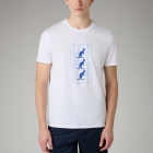 Australian Kangaroo Field Camiseta - Bianco