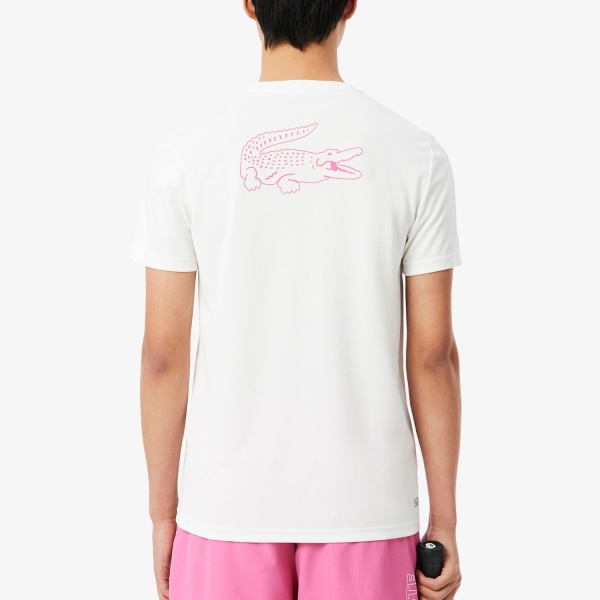 Lacoste Ultra Dry Pique T-Shirt - Blanc