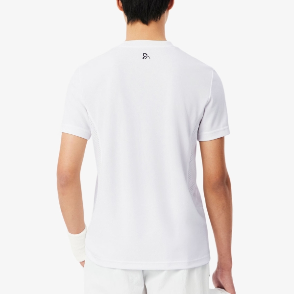 Lacoste X Novak Djokovic T-Shirt - Blanc