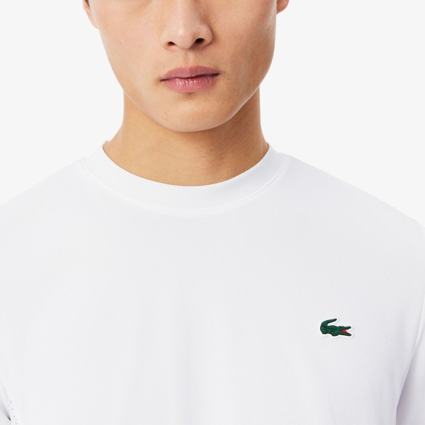 Lacoste X Novak Djokovic T-Shirt - Blanc