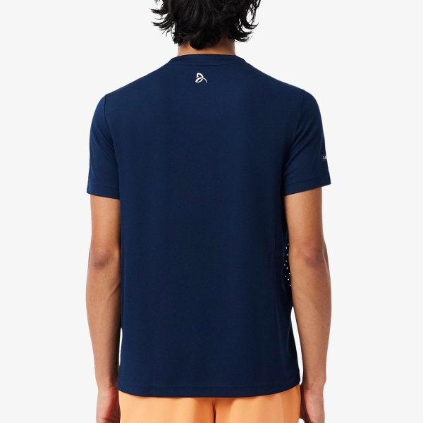 Lacoste X Novak Djokovic Camiseta - Bleu Marine