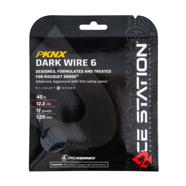 Corda Monofilamento ProKennex Dark Wire 6 1.25 Set 12 m  Black 070038