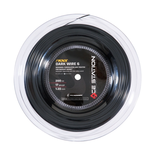 Corda Monofilamento ProKennex Dark Wire 6 1.20 Matassa 200 m  Black 0800161