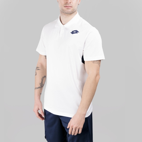 Polo Tennis Uomo Lotto Squadra IV Polo  Bright White 2233260F1
