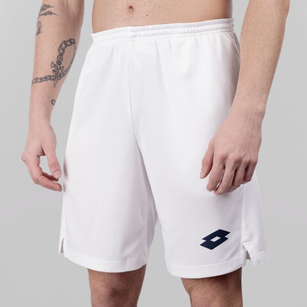 Pantaloncini Tennis Uomo Lotto Squadra IV 9in Pantaloncini  Bright White 2233280F1