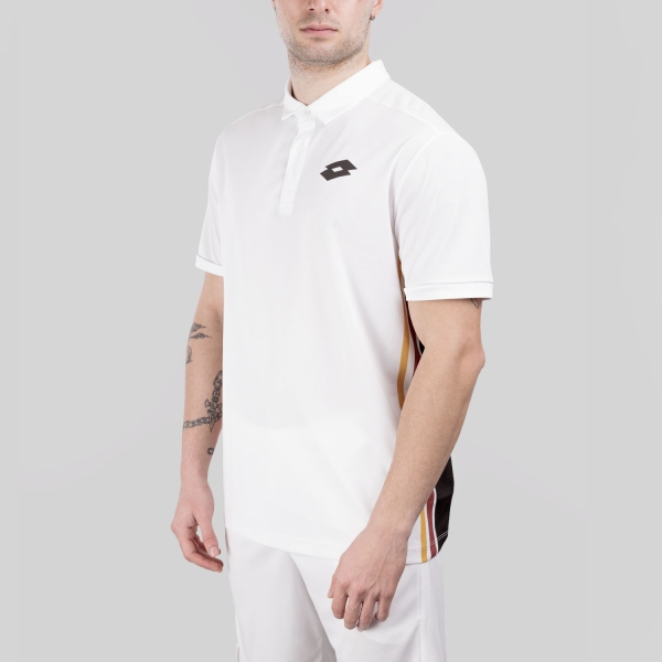 Polo Tennis Uomo Lotto Tech VI D1 Polo  Bright White 2233290F1