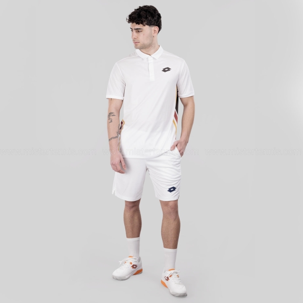 Lotto Tech VI D1 Polo - Bright White