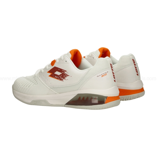 Lotto Raptor Hyperpulse 300 SPD - All White/Etruscan Red