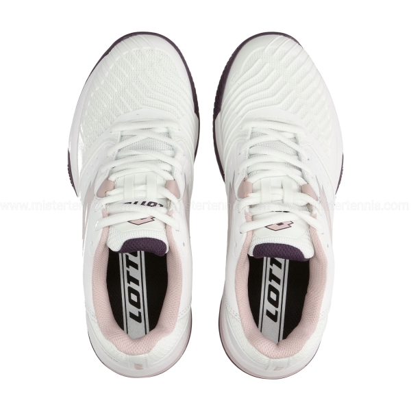 Lotto Raptor Hyperpulse 300 Clay - All White/Hushed Violet