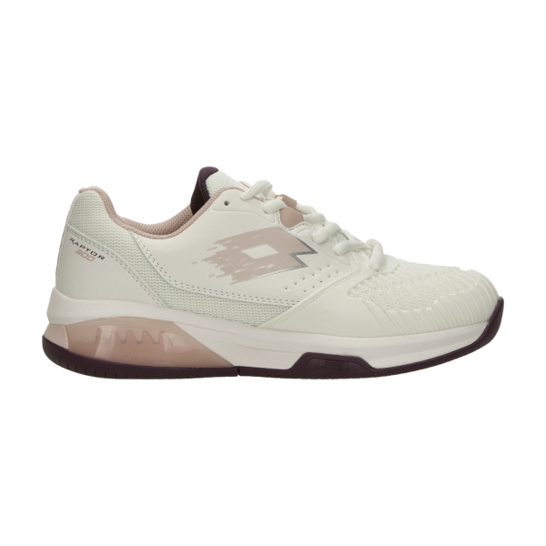 Calzado Tenis Mujer Lotto Raptor Hyperpulse 300 SPD  All White/Hushed Violet 223560E7N