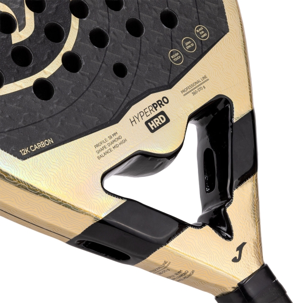 Joma Hyper Pro HRD Padel - Black/Beige