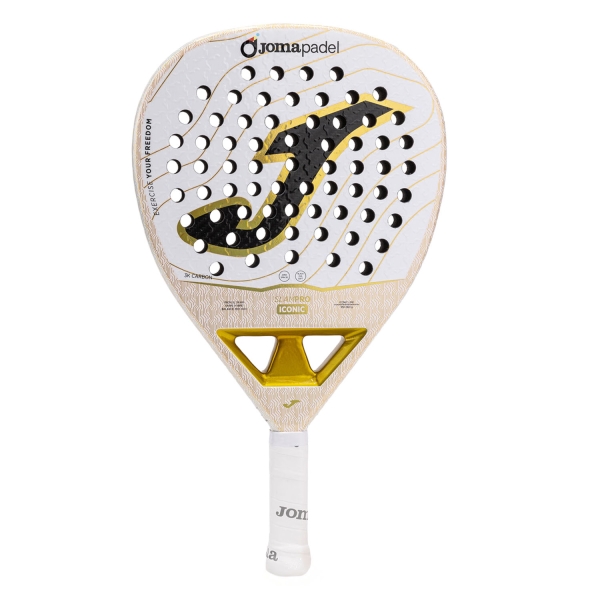 Pala Joma Pro Joma Slam Pro Iconic Padel White/Gold 401913.001