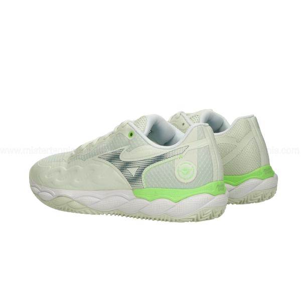 Mizuno Wave Enforce Court Padel - Phantom Green/White/Glowing Apple