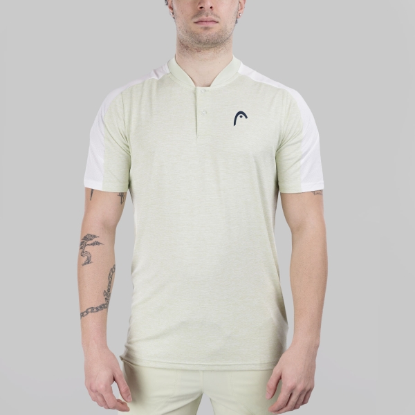 Men's Tennis Polo HEAD Play Tech Pro Polo  Cantaloupe Green 811026CG