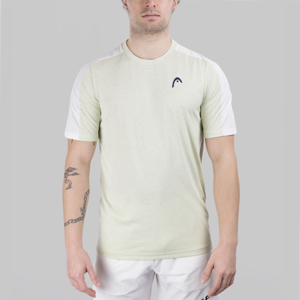 Maglietta Tennis Uomo HEAD Play Tech Maglietta  Cantoloupe Green 811036CG