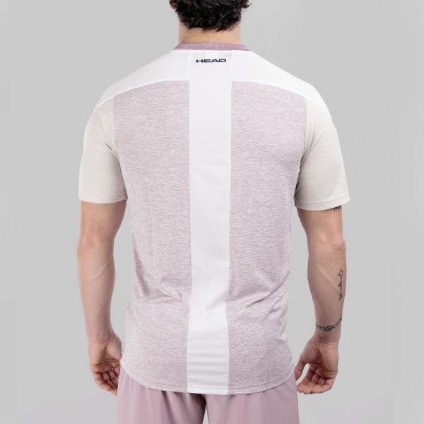 HEAD Play Tech Maglietta - Dirty Lilac