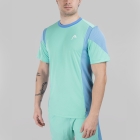 HEAD Slice Tech Maglietta - Turquoise/Airforce Blue