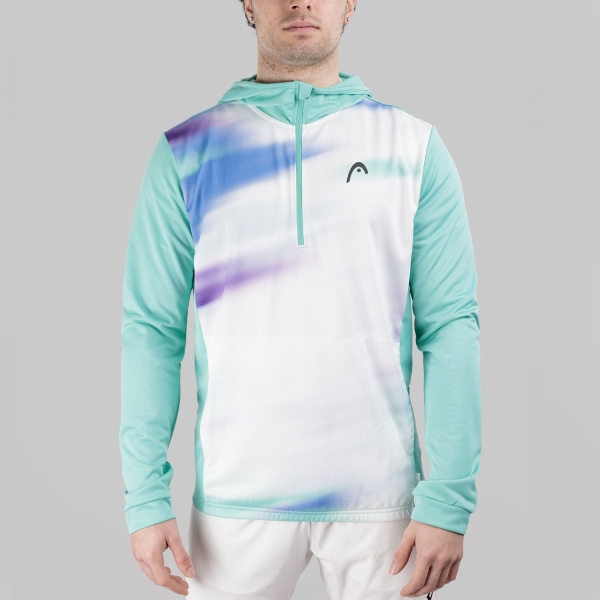 Camisetas y Sudaderas Hombre HEAD Topspin Graphic Sudadera  Turquoise/Print Vision 811156TQXU