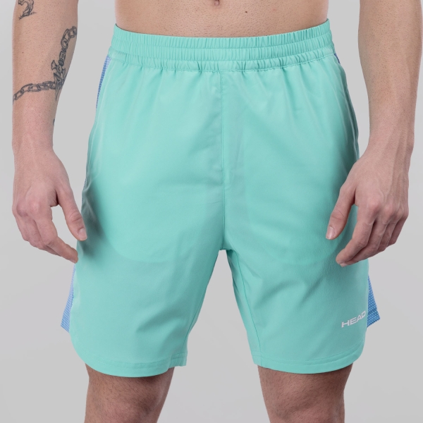 Pantaloncini Tennis Uomo HEAD Power 7in Pantaloncini  Turquoise/Airforce Blue 811255TQAB