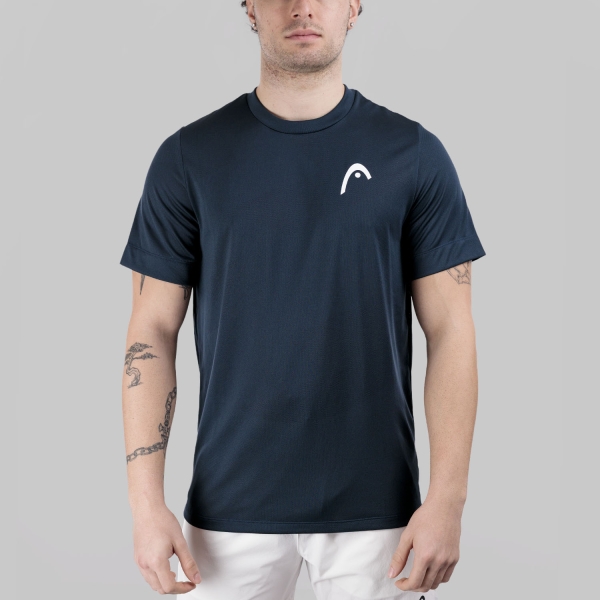 Maglietta Tennis Uomo HEAD Pro Maglietta  Navy 811406NV