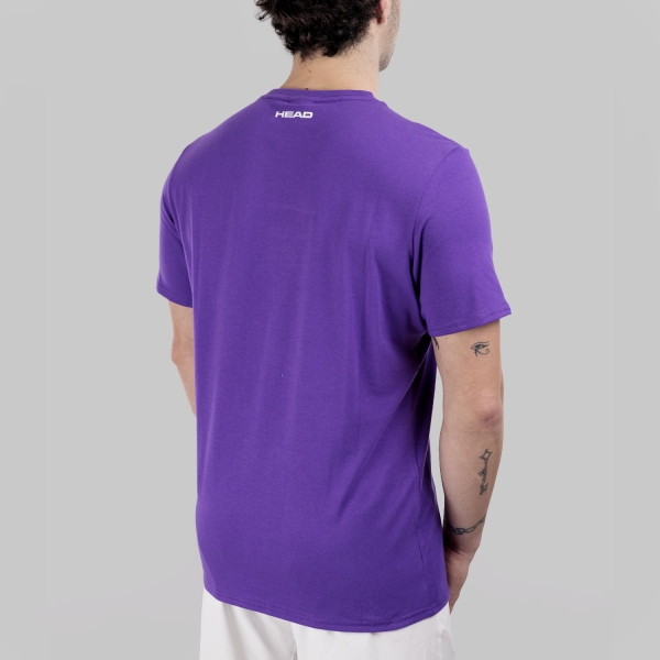 HEAD Rainbow Logo Maglietta - Purple