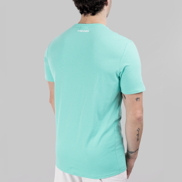 HEAD Rainbow Logo Maglietta - Turquoise