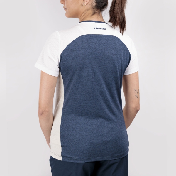 HEAD Play Tech Performance Maglietta - Navy