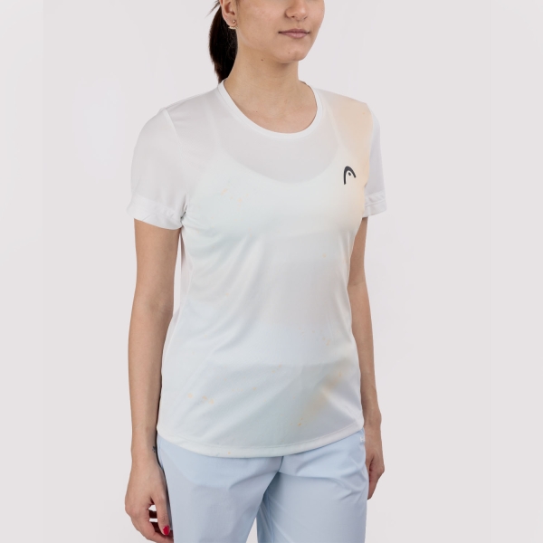 Camisetas y Polos de Tenis Mujer HEAD Tie Break II Graphic Camiseta  Apricot/Print Vision 814216APXW
