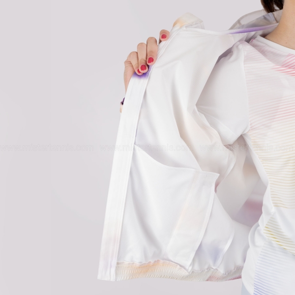 HEAD Blur Graphic Chaqueta - Apricot/Print Vision