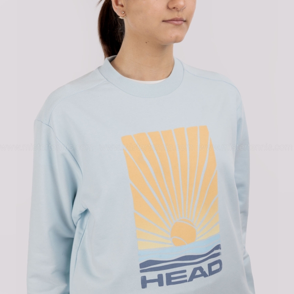 HEAD Rally Sudadera - Light Blue