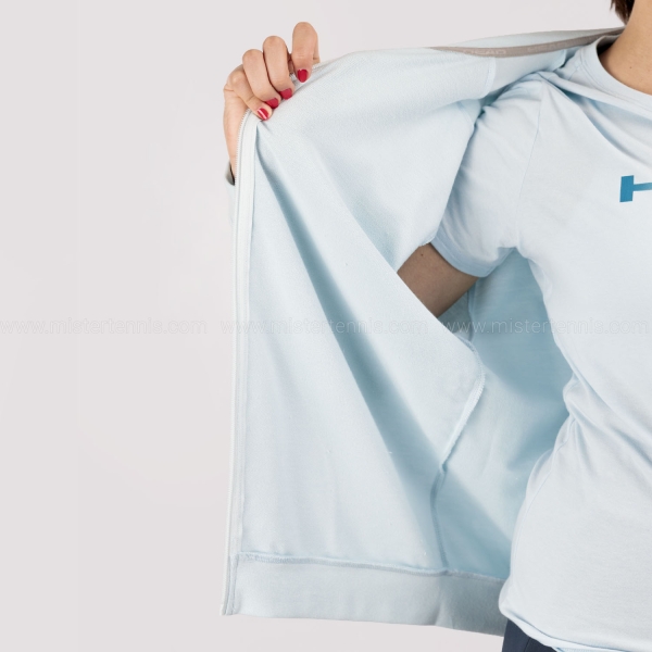 HEAD Rally Graphic Sudadera - Light Blue