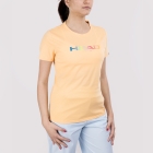 HEAD Rainbow Logo Camiseta - Apricot