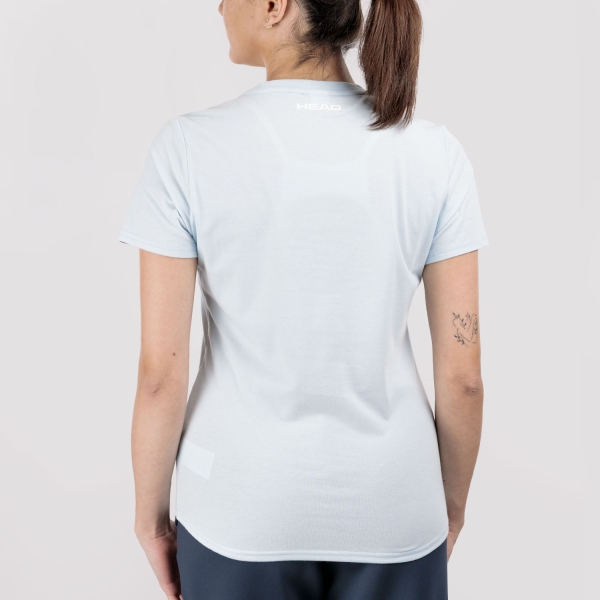 HEAD Rainbow Logo Camiseta - Light Blue