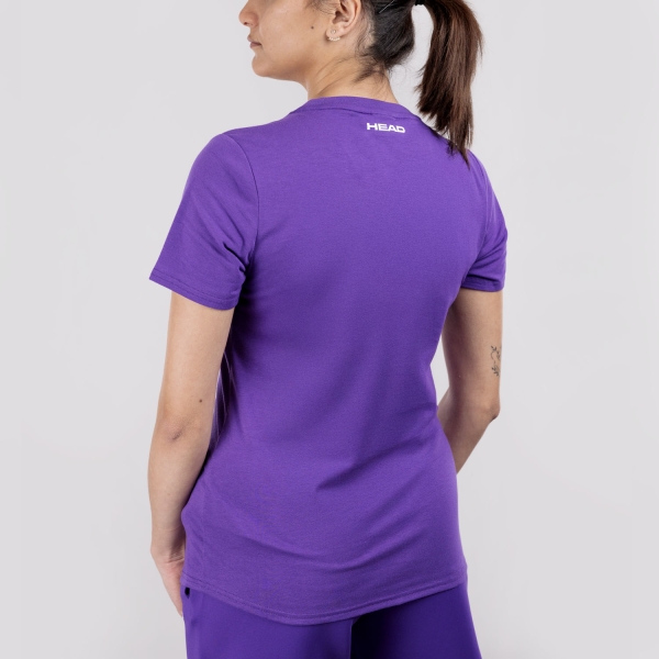 HEAD Rainbow Logo Camiseta - Purple