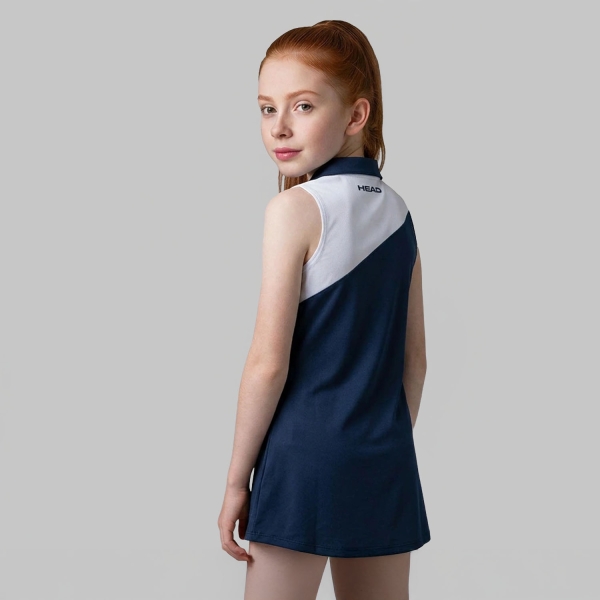 HEAD Spirit Pro Dress Girl - Navy/White