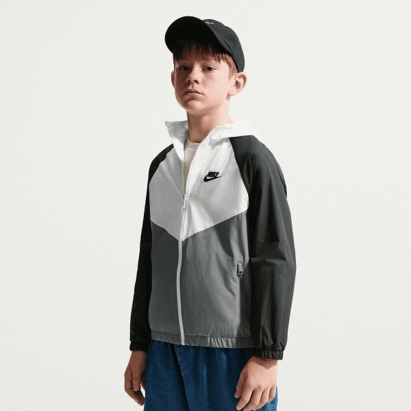 Nike Repel Jacket Junior - White/Smoke Grey/Black