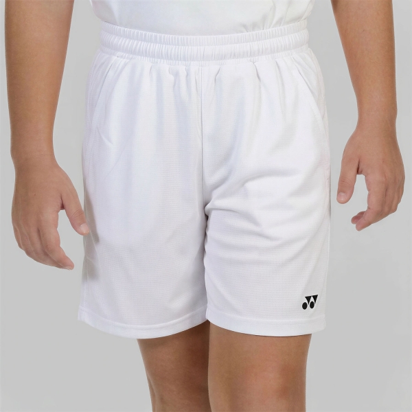 Pantaloncini e Pants Tennis Boy Yonex Practice Pro 8in Pantaloncini Bambini  White ABJPY15246B