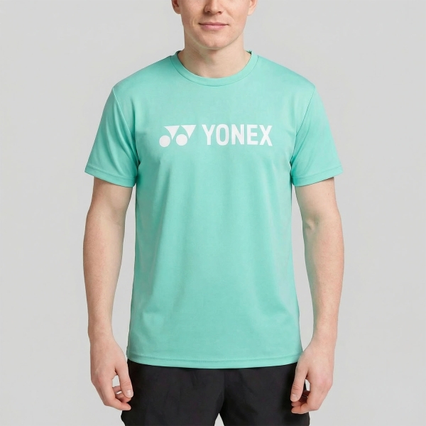 Camisetas de Tenis Hombre Yonex Practice Y Logo Camiseta  Clear Mint ABUPY16856CM