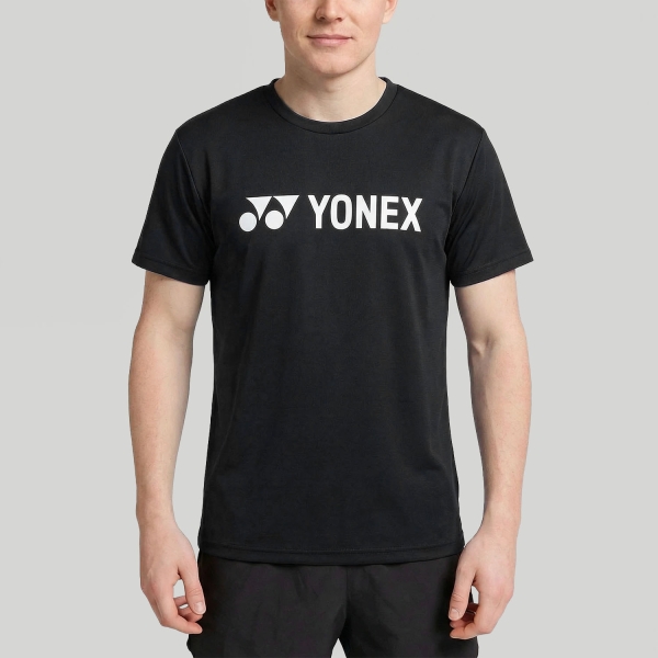 Camisetas de Tenis Hombre Yonex Practice Y Logo Camiseta  Black ABUPY16856N