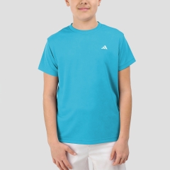 adidas Climacool Club T-Shirt Boy - Signal Cyan