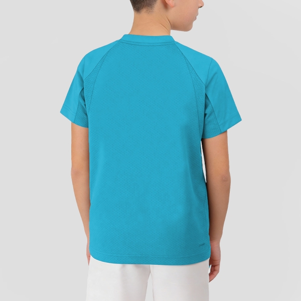 adidas Climacool Club Camiseta Niño - Signal Cyan