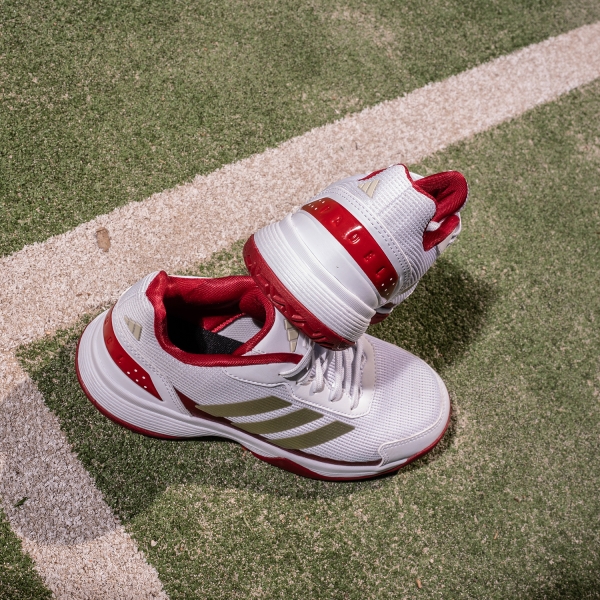 adidas Crazyquick Padel Bambini - FTWR White/Ice Gold Metallic