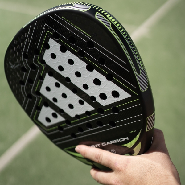 adidas Cross IT Carbon Padel - Black/Lime